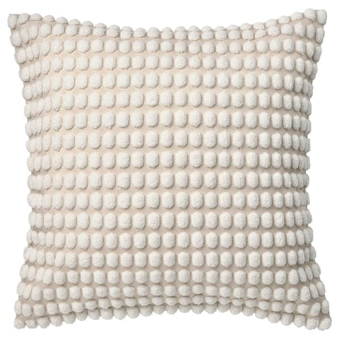 Ikea SVARTPOPPEL - Cushion cover, off-white, 50x50 cm