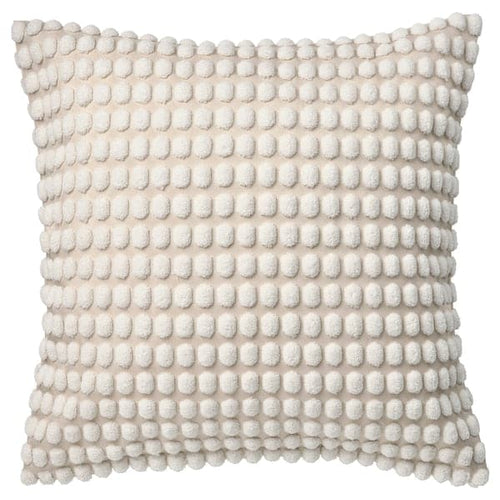 SVARTPOPPEL - Cushion cover, off-white, 50x50 cm