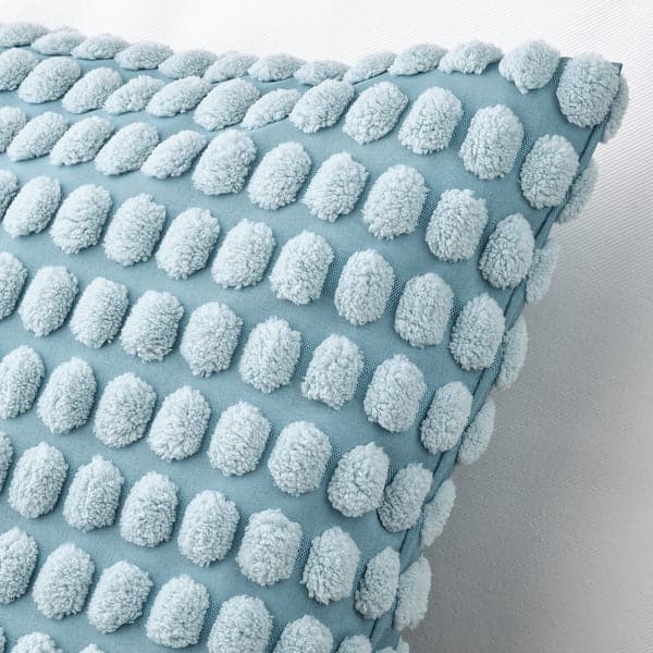 SVARTPOPPEL - Cushion cover, pale blue, 50x50 cm - best price from Maltashopper.com 70543013