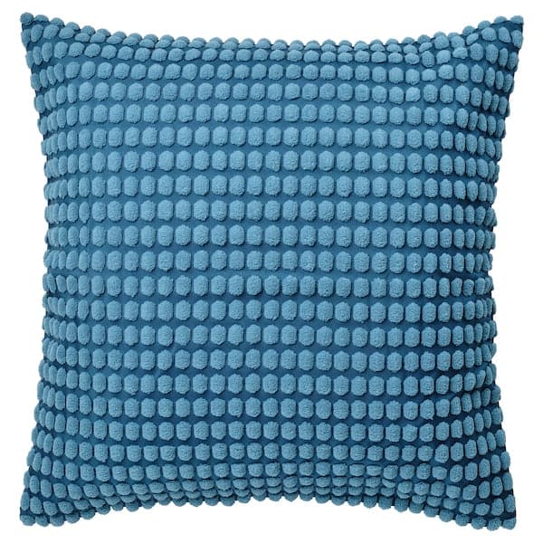 SVARTPOPPEL - Cushion cover, blue, 65x65 cm - best price from Maltashopper.com 40543019