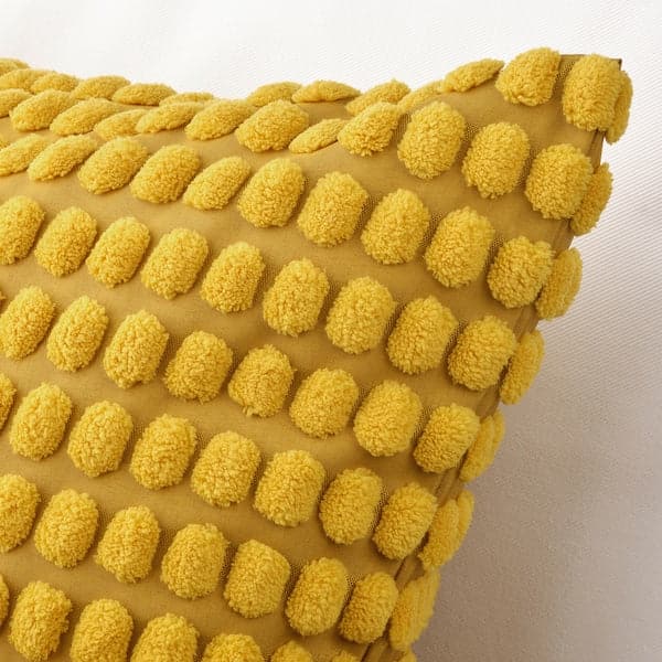 Ikea SVARTPOPPEL - Cushion cover, yellow, 50x50 cm
