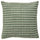 SVARTPOPPEL cushion cover, pale grey-green, 50x50 cm