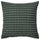 SVARTPOPPEL - SVARTPOPPEL Cushion cover, grey-green, 50x50 cm