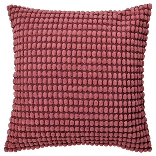 SVARTPOPPEL - Cushion cover, light red, 65x65 cm