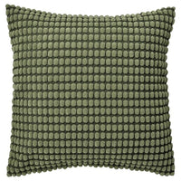 SVARTPOPPEL - Cushion cover, green-yellow, 65x65 cm - best price from Maltashopper.com 80543022