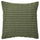 SVARTPOPPEL - SVARTPOPPEL Cushion cover, green-yellow, 65x65 cm