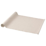 SVARTSENAP table-runner, natural, 35x130 cm