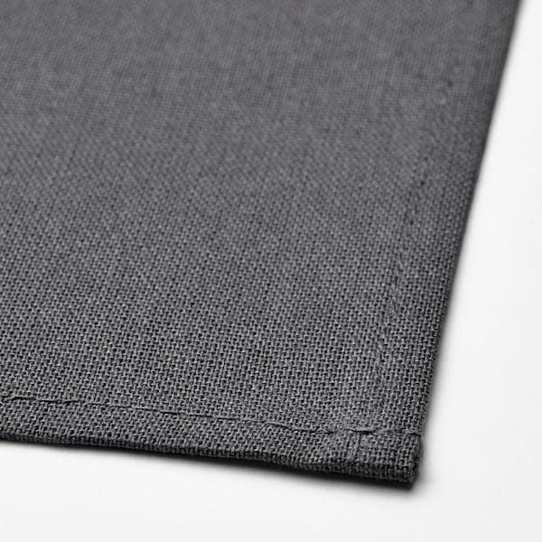 SVARTSENAP - Napkin, dark grey, 35x35 cm - best price from Maltashopper.com 00545925