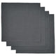 SVARTSENAP napkin, dark grey, 35x35 cm, 4 pack