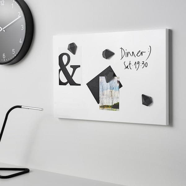 SVENSÅS - Memo board, white, 40x60 cm - best price from Maltashopper.com 00440363