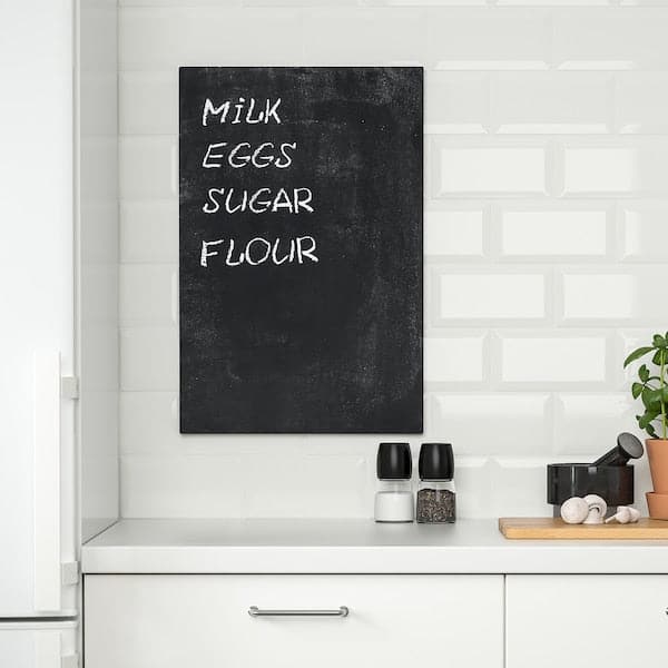 Ikea SVENSÅS - Memo board, black, 40x60 cm
