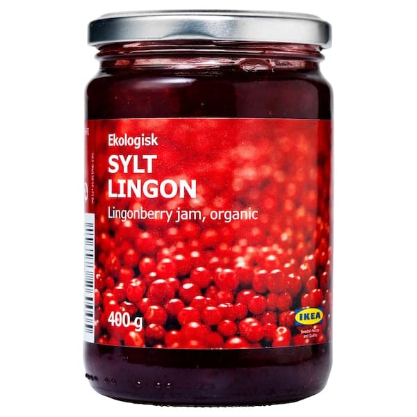 SYLT LINGON - Lingonberry jam, organic, 400 g - best price from Maltashopper.com 10308626