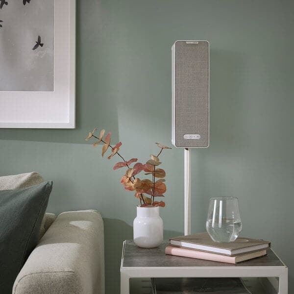 SYMFONISK - Box speaker/floor stand, white/gen 2 - best price from Maltashopper.com 99500273