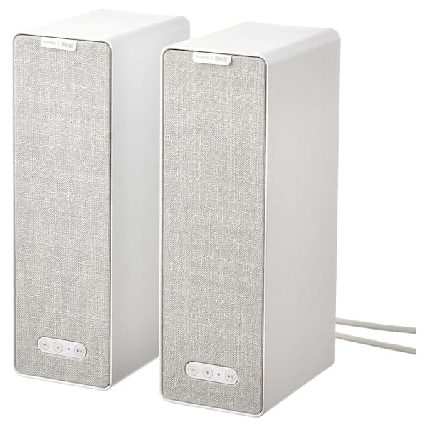SYMFONISK - Wi-Fi Box speaker, white/set of 2 gen 2 - best price from Maltashopper.com 79504173