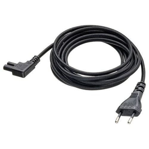 SYMFONISK Power supply cable - fabric/black 3.5 m , 3.5 m