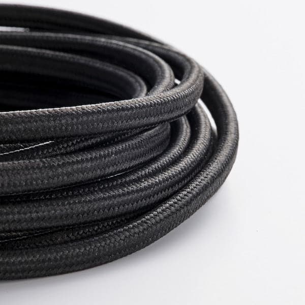 SYMFONISK Power supply cable - fabric/black 3.5 m , 3.5 m - best price from Maltashopper.com 50492321