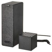 SYMFONISK / FREKVENS - Box speaker with LED light, black/gen 2 - best price from Maltashopper.com 39500723