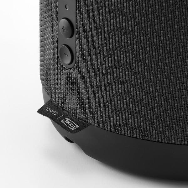 Ikea SYMFONISK Wi-Fi Lamp/Speaker/Fabric Part - Black ,