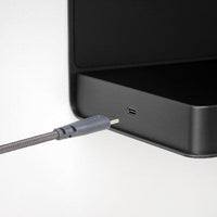 SYMFONISK - Shelf w wireless charger, black - best price from Maltashopper.com 70513308