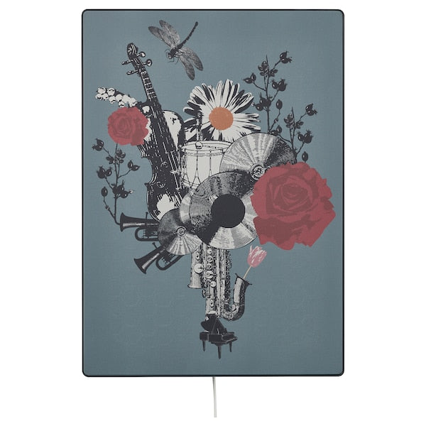 SYMFONISK - Picture frame panel with case, musical bouquet - best price from Maltashopper.com 10582050