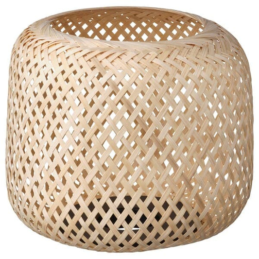 SYMFONISK - Shade for speaker lamp base, bamboo - best price from Maltashopper.com 60546012