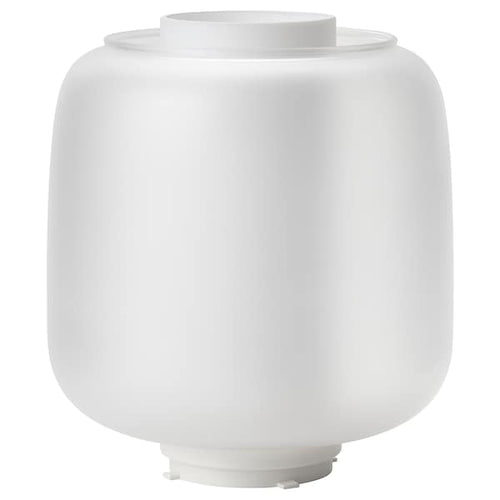 SYMFONISK - Shade for speaker lamp base, glass/white