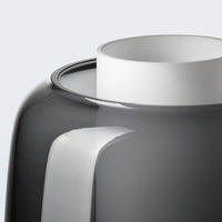 SYMFONISK - Shade for speaker lamp base, glass/black - best price from Maltashopper.com 90494747