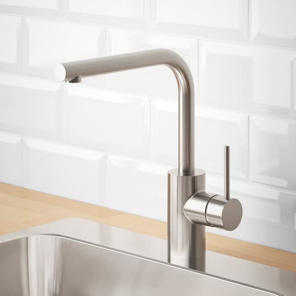 TÄMNAREN Sink mixer with sensor - stainless steel color , - best price from Maltashopper.com 90359495