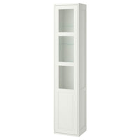TÄNNFORSEN - High cabinet with door, white, 40x35x195 cm - best price from Maltashopper.com 90535111