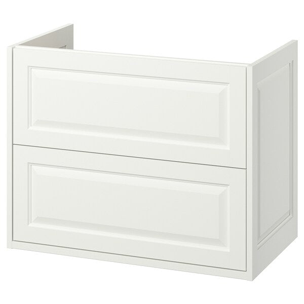 TÄNNFORSEN - Wash-stand with drawers, white, 80x48x63 cm - best price from Maltashopper.com 60535117