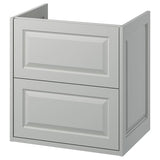 TÄNNFORSEN wash-stand with drawers, light grey, 60x48x63 cm