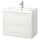 TÄNNFORSEN / ORRSJÖN - Washbasin/drawer unit/misc, white,82x49x69 cm