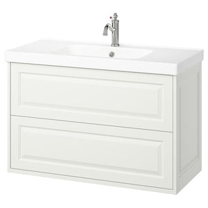 Ikea TÄNNFORSEN / ORRSJÖN - Washbasin/drawer unit/misc, white,102x49x69 cm