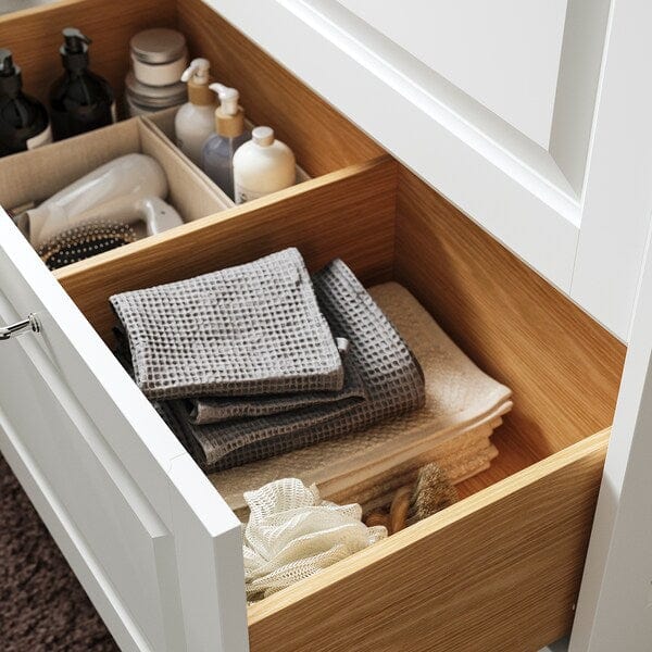 Ikea TÄNNFORSEN / ORRSJÖN - Washbasin/drawer unit/misc, white,82x49x69 cm