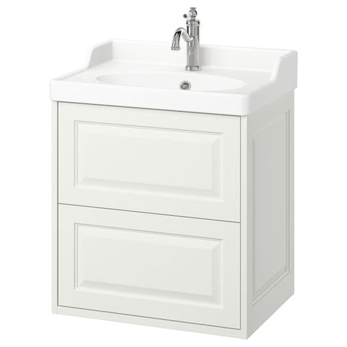 TÄNNFORSEN / RUTSJÖN - Washbasin/drawer unit/misc, white,62x49x74 cm