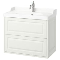 TÄNNFORSEN / RUTSJÖN - Washbasin/drawer unit/misc, white,82x49x74 cm - best price from Maltashopper.com 79521139