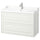 TÄNNFORSEN / RUTSJÖN - Washbasin/drawer unit/misc, white,102x49x74 cm