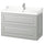 TÄNNFORSEN / RUTSJÖN - Washbasin/drawer unit/misc, light grey,102x49x74 cm