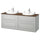 TÄNNFORSEN / RUTSJÖN - Washbasin/washbasin unit, light grey/brown walnut effect,162x49x76 cm