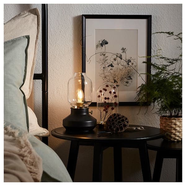 TÄRNABY Table lamp - anthracite , 25 cm - best price from Maltashopper.com 60323894