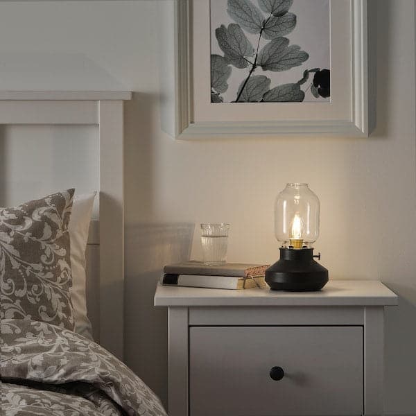 TÄRNABY Table lamp - anthracite , 25 cm - best price from Maltashopper.com 60323894
