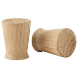TÄRNESTAD knob, oak, 17 mm, 2 pack