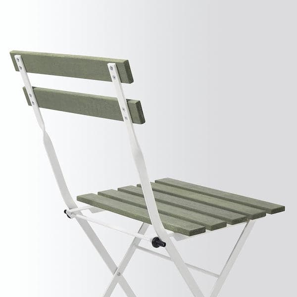 TÄRNÖ - Table+2 chairs, outdoor, white/green - best price from Maltashopper.com 19490777