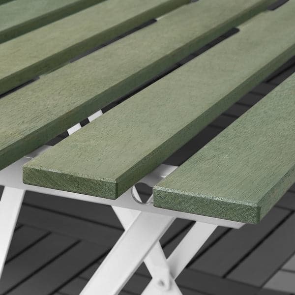 TÄRNÖ - Table+2 chairs, outdoor, white/green - best price from Maltashopper.com 19490777