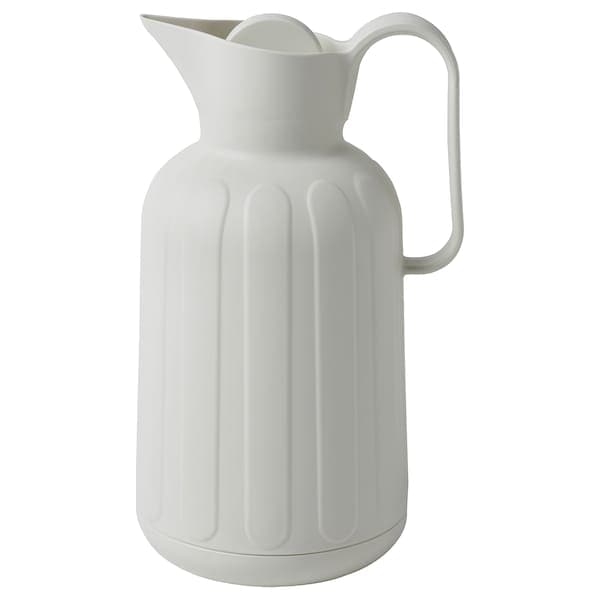 TAGGÖGA - Vacuum flask, off-white, 1.6 l - best price from Maltashopper.com 90541353