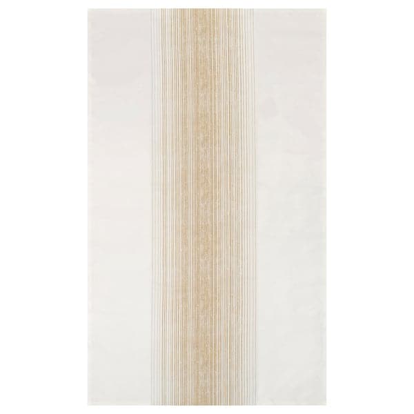 TAGGSIMPA - Tablecloth, white/beige, 145x240 cm - best price from Maltashopper.com 80559391