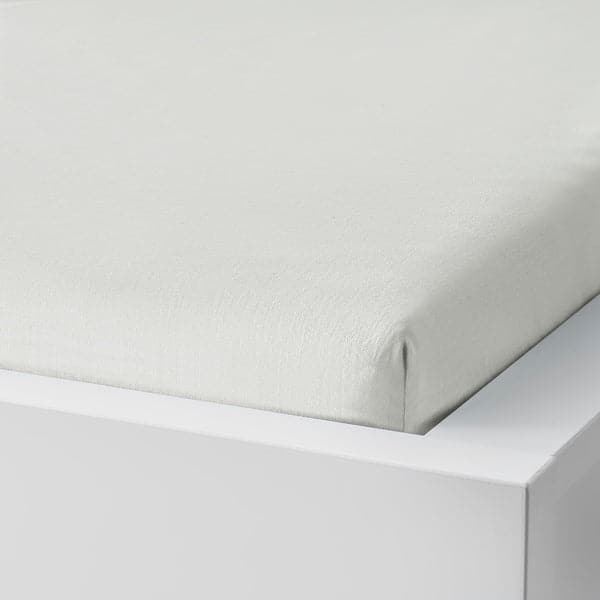 TAGGVALLMO Sheet with corners - white 90x200 cm - Premium Bedding from Ikea - Just €6.99! Shop now at Maltashopper.com