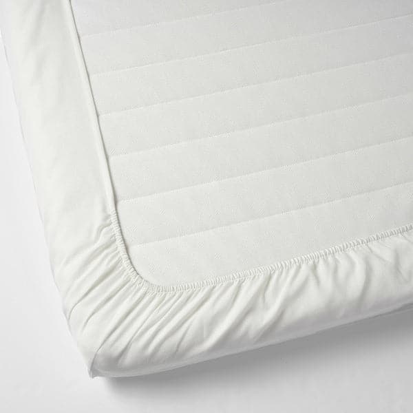 TAGGVALLMO Sheet with corners - white 90x200 cm - best price from Maltashopper.com 10459818