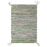 TÅNUM rug, flatwoven, assorted colours, 60x90 cm