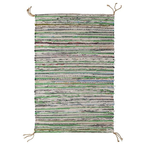 TÅNUM - Rug, flatwoven, assorted colours, 60x90 cm
